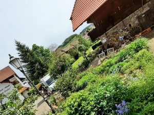 Bauerngarten beim Historischen Speicher in Oberharmersbach