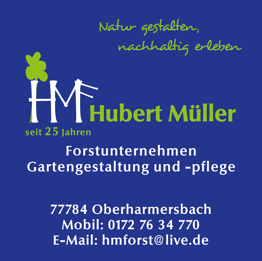 Logo Sponsor Hubert Müller Forst